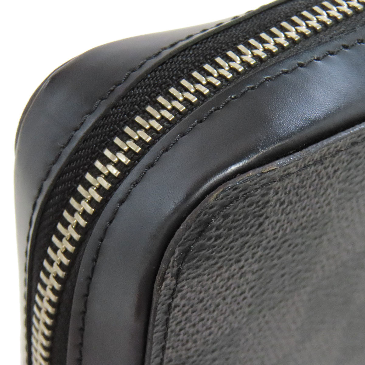 LOUIS VUITTON business bag N41503 Damier canvas gray Zippy XL