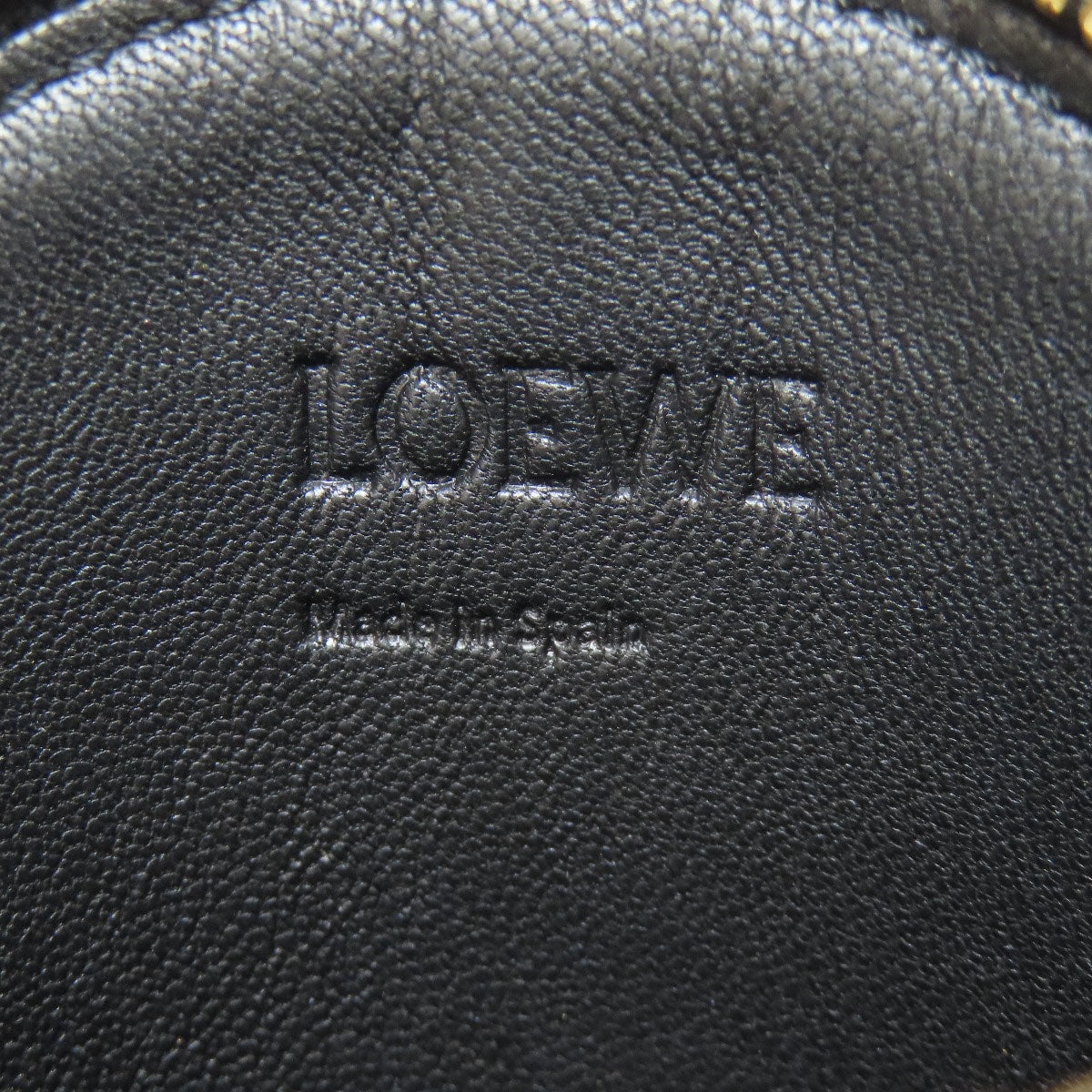 LOEWE Accessory pouch canvas Navy Cookie Charm Pouch Anagram