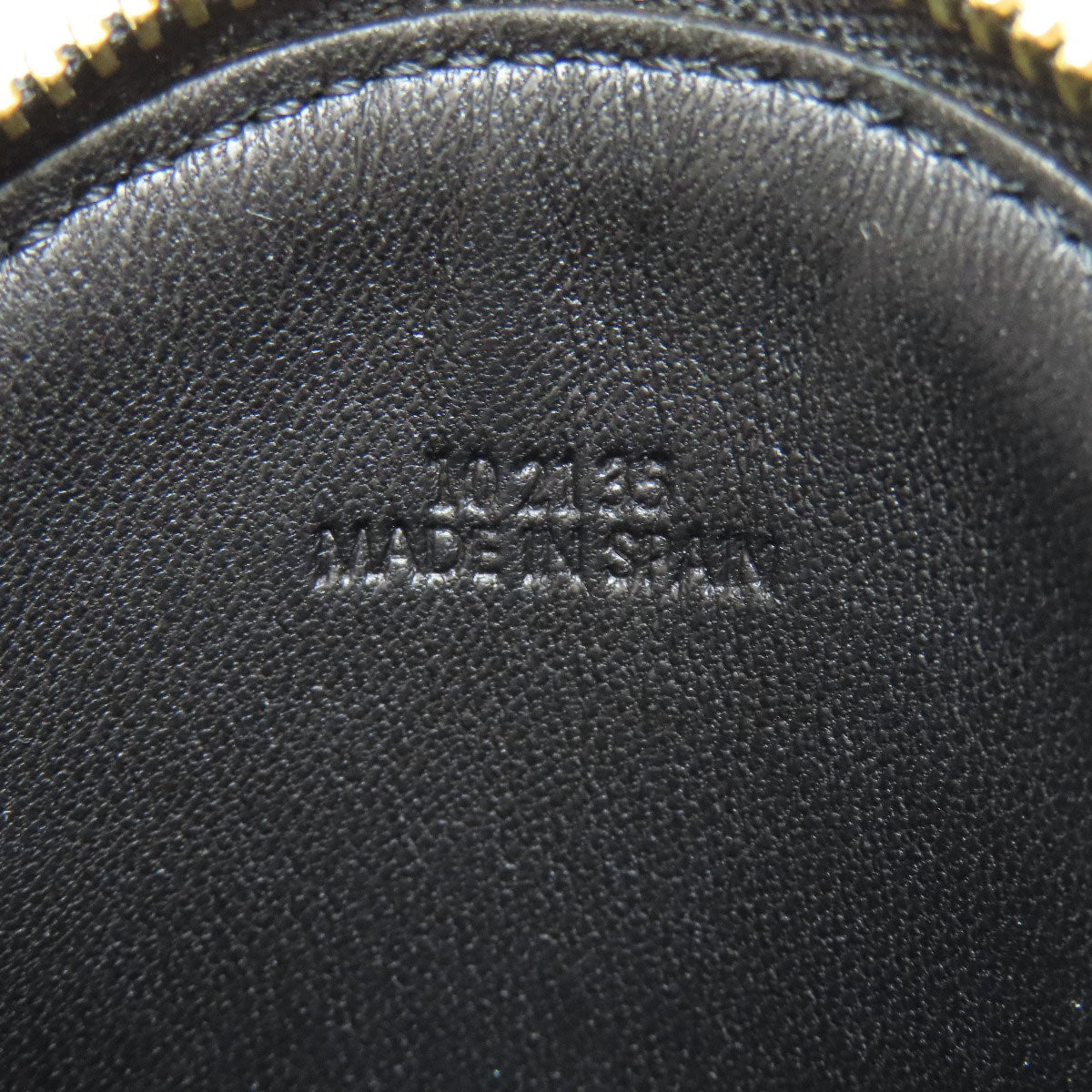 LOEWE Accessory pouch canvas Navy Cookie Charm Pouch Anagram