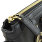 GUCCI Tote Bag 449659 leather black Interlocking G Outlet 2WAY