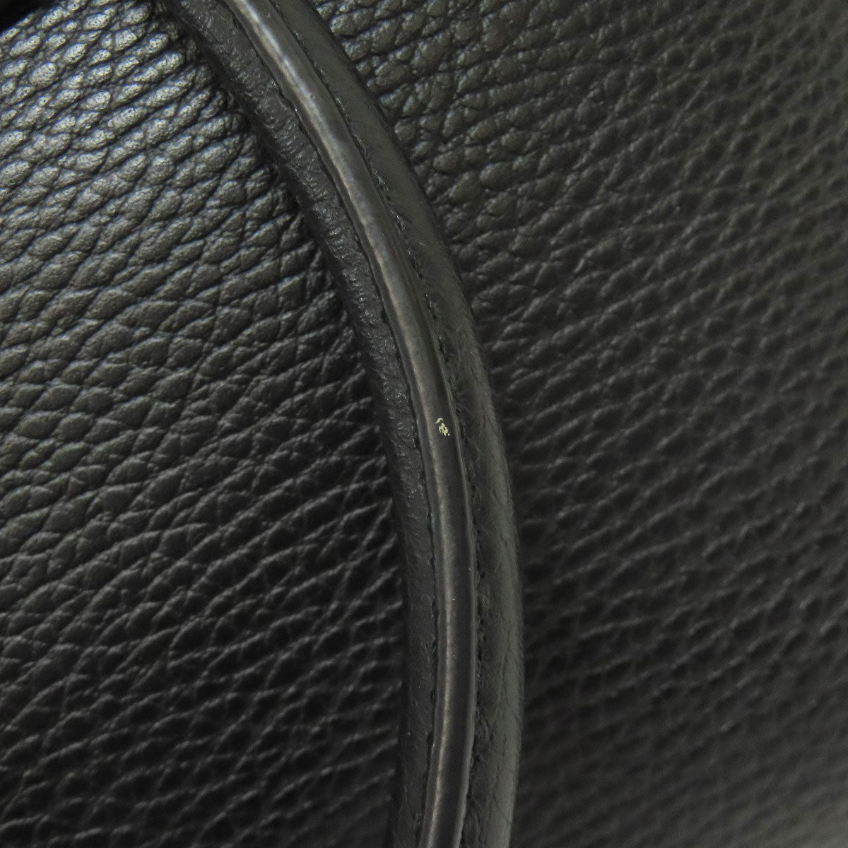 GUCCI Tote Bag 449659 leather black Interlocking G Outlet 2WAY