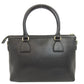 GUCCI Tote Bag 449659 leather black Interlocking G Outlet 2WAY