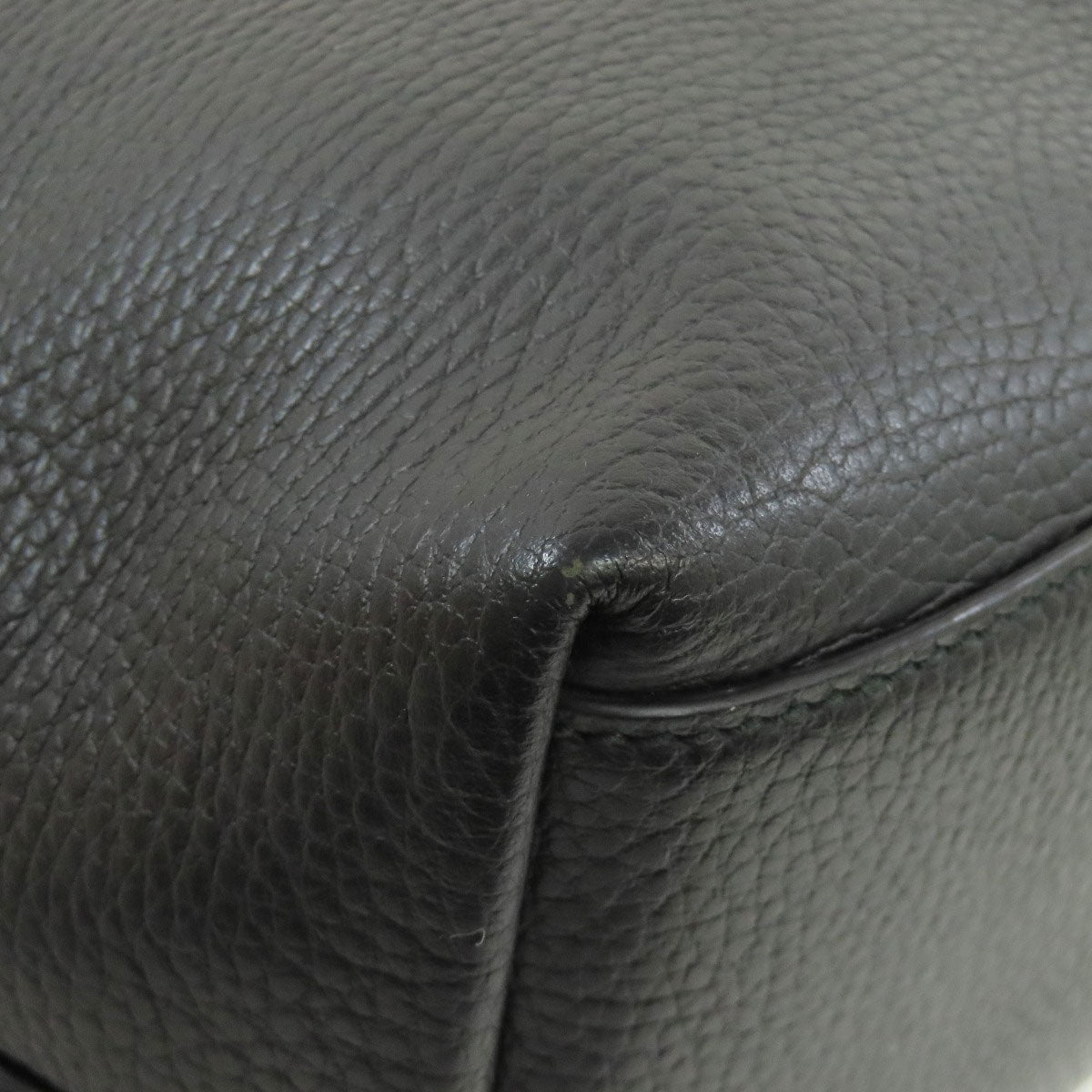 GUCCI Tote Bag 449659 leather black Interlocking G Outlet 2WAY