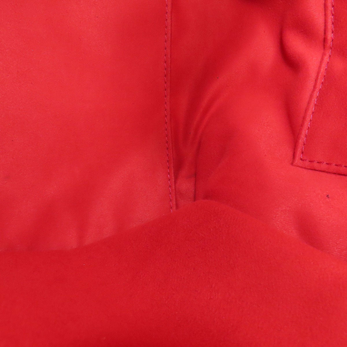 CELINE Handbag Calfskin Red Luggage mini