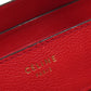 CELINE Handbag Calfskin Red Luggage mini