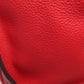 CELINE Handbag Calfskin Red Luggage mini