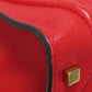 CELINE Handbag Calfskin Red Luggage mini