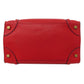 CELINE Handbag Calfskin Red Luggage mini