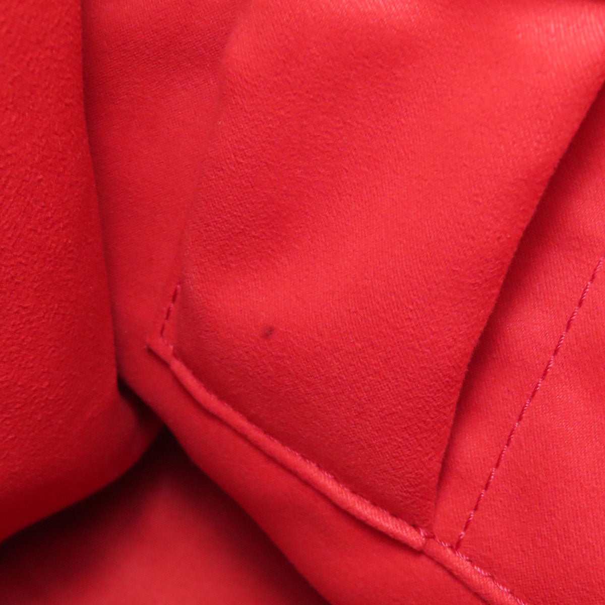CELINE Handbag Calfskin Red Luggage mini