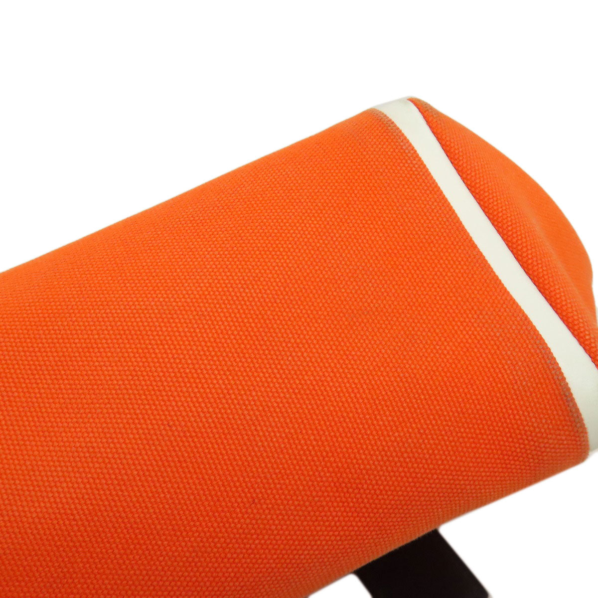 PRADA Handbag canvas Orange Ouverture 2WAY