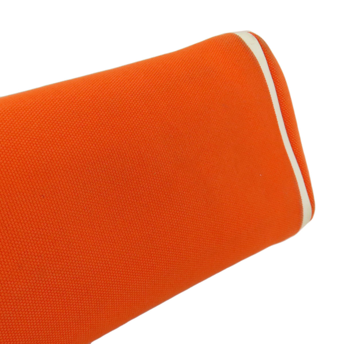 PRADA Handbag canvas Orange Ouverture 2WAY