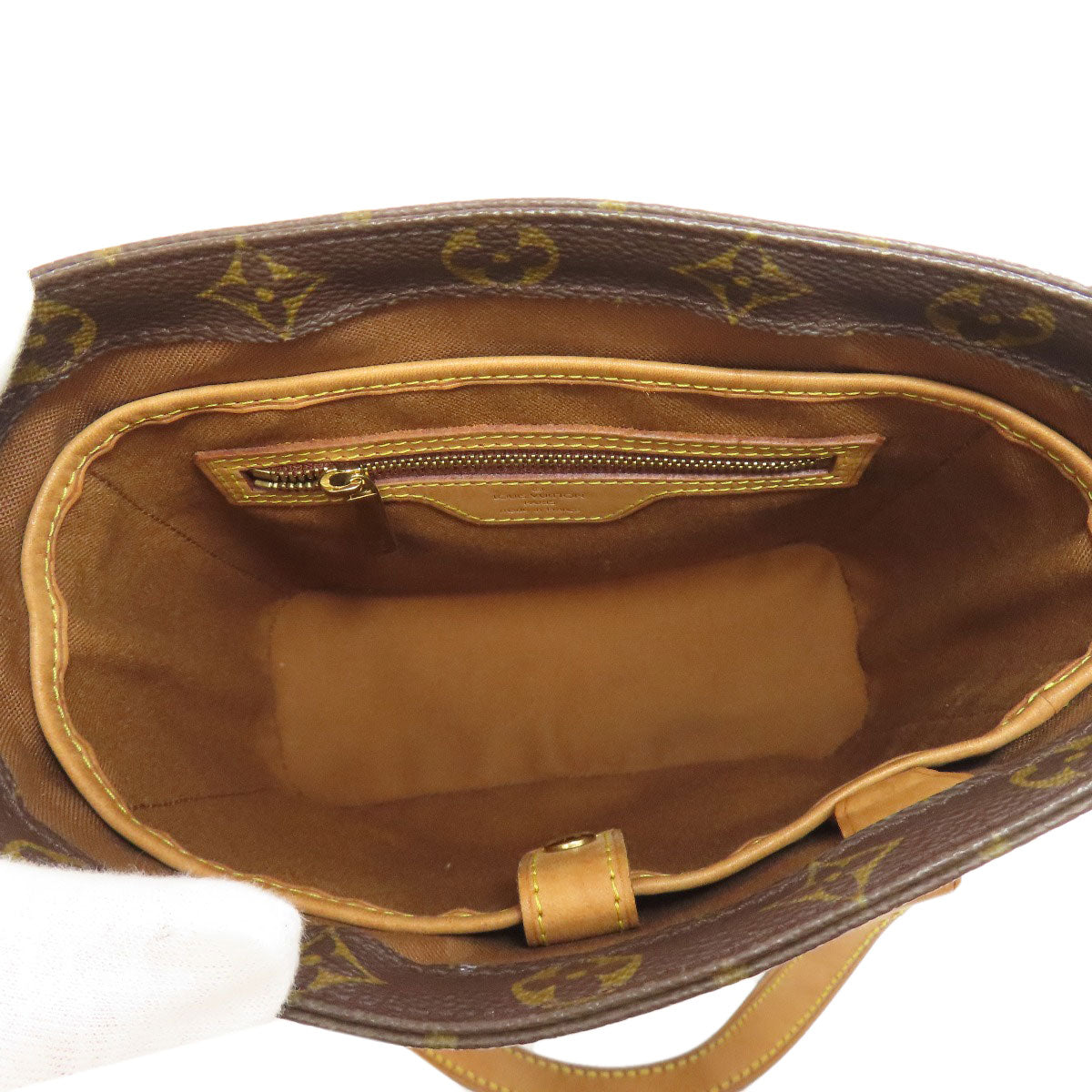 LOUIS VUITTON Handbag M51172 Monogram canvas Brown Vavan PM