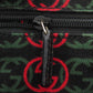 GUCCI Tote Bag 163805 leather black GG Princey Ribbon