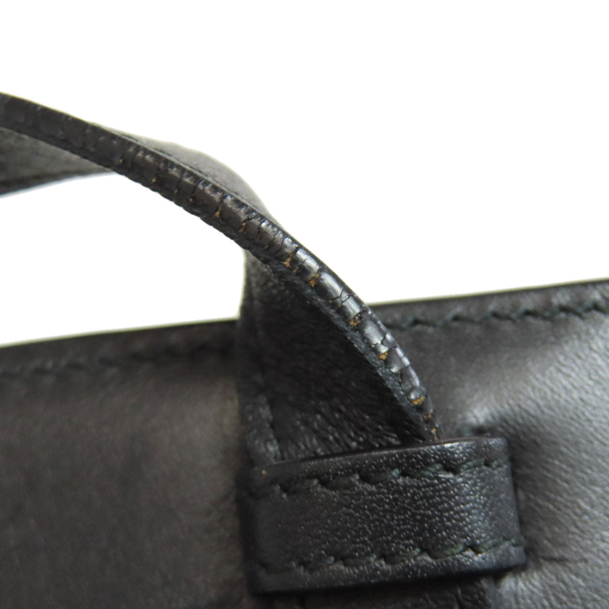 LOEWE Shoulder Bag leather black anagram