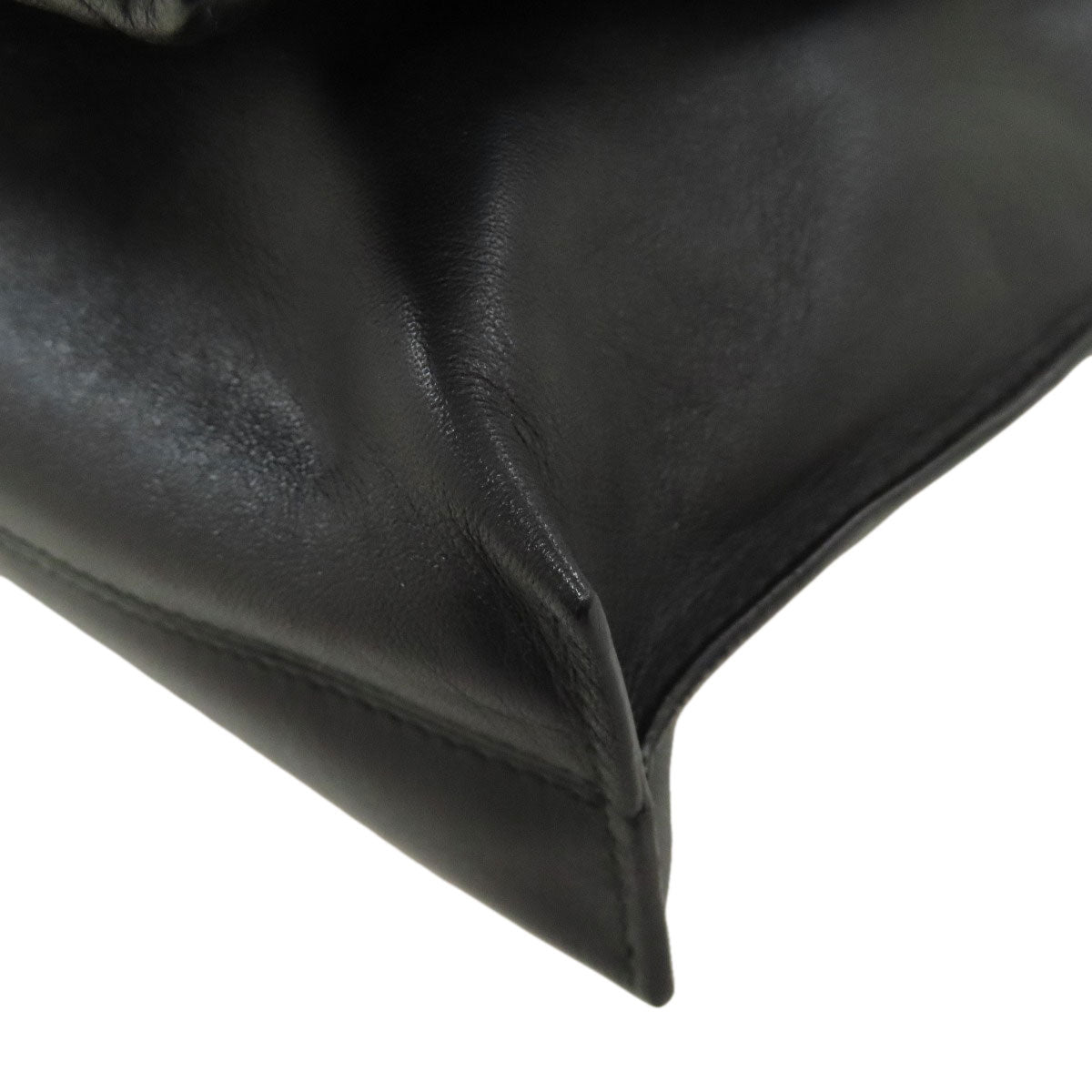 LOEWE Shoulder Bag leather black anagram