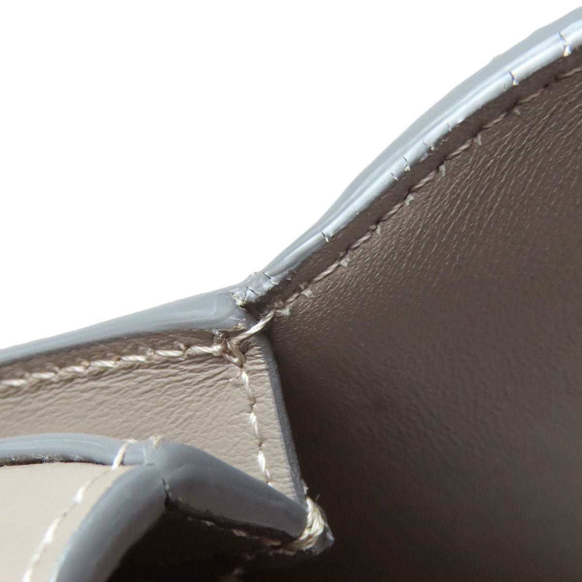 BURBERRY Shoulder Bag enamel gray logo