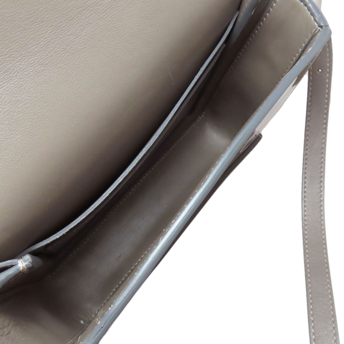 BURBERRY Shoulder Bag enamel gray logo