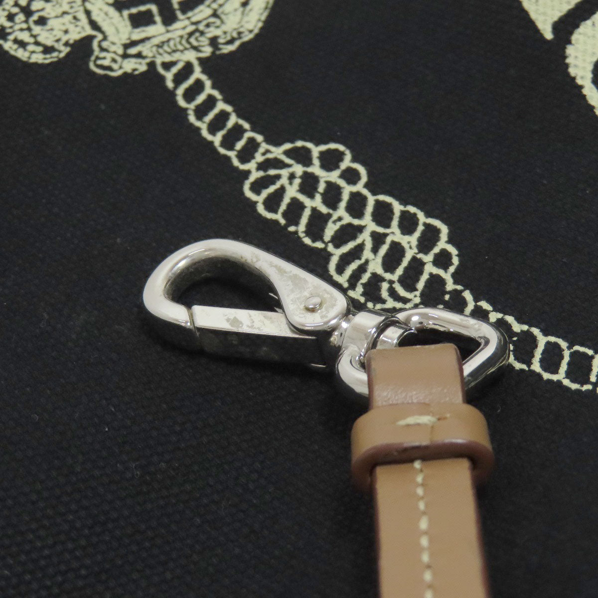 PRADA Tote Bag 1BG163 canvas black Canapa