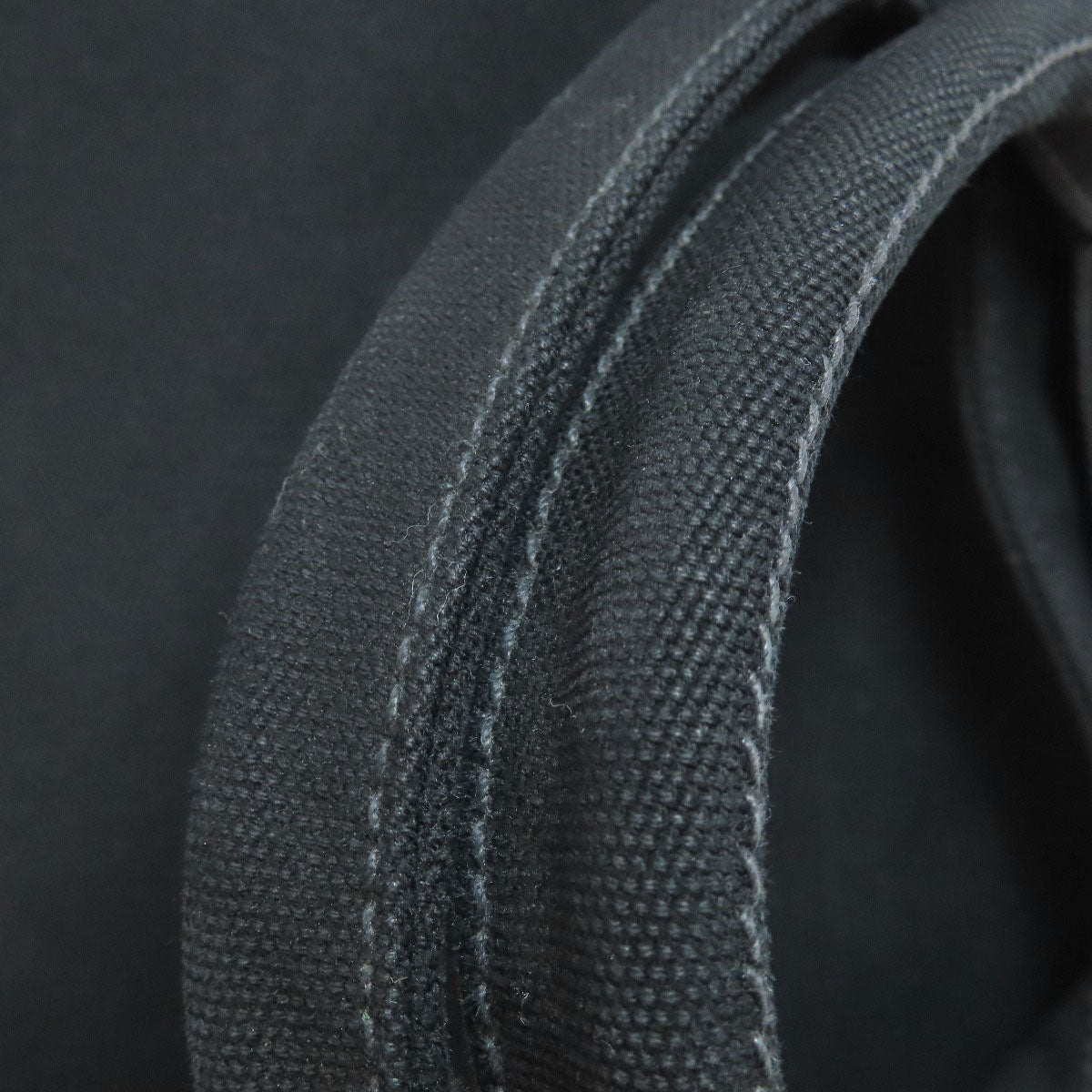 PRADA Tote Bag 1BG163 canvas black Canapa