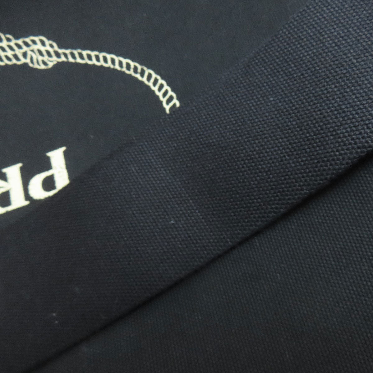 PRADA Tote Bag 1BG163 canvas black Canapa