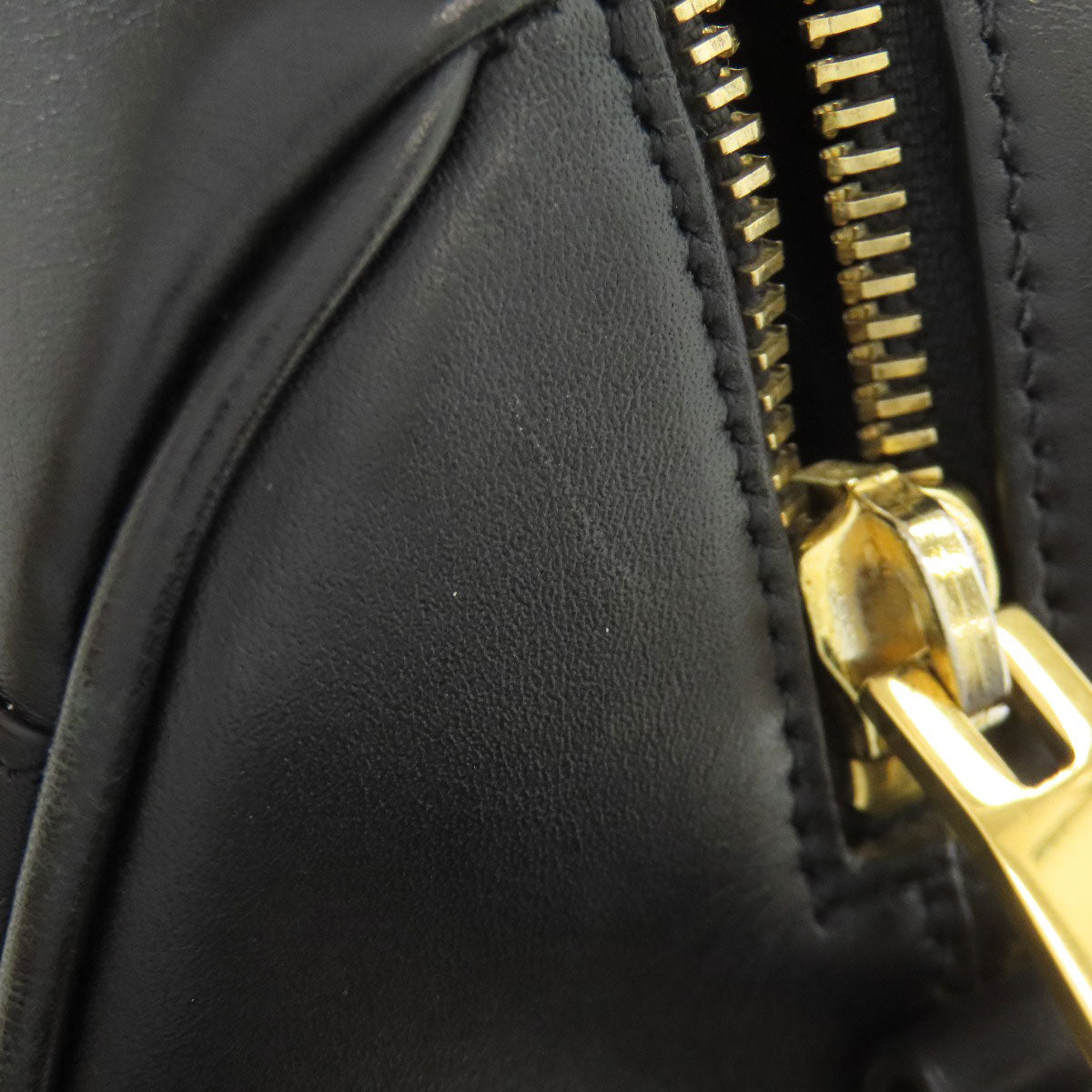 SAINT LAURENT Handbag leather black Baby duffel 2WAY