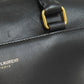 SAINT LAURENT Handbag leather black Baby duffel 2WAY