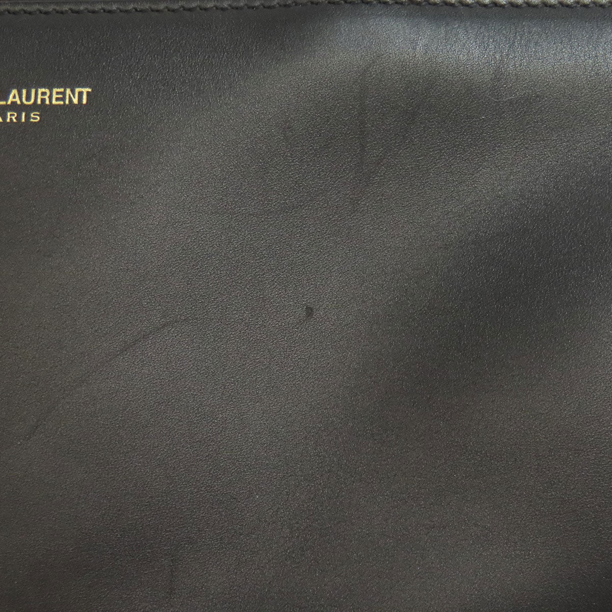 SAINT LAURENT Handbag leather black Baby duffel 2WAY