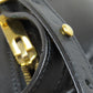 SAINT LAURENT Handbag leather black Baby duffel 2WAY