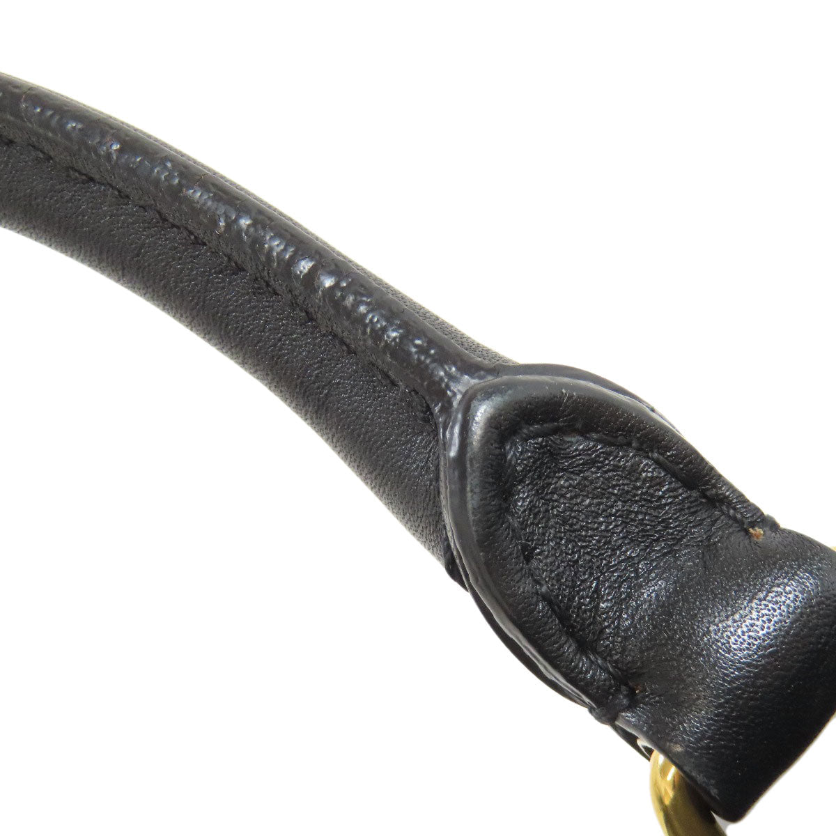 SAINT LAURENT Handbag leather black Baby duffel 2WAY