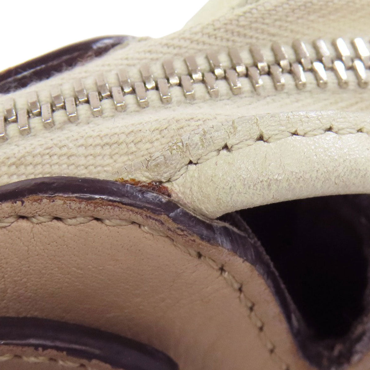 FENDI Handbag Calfskin Brown By the way 2WAY