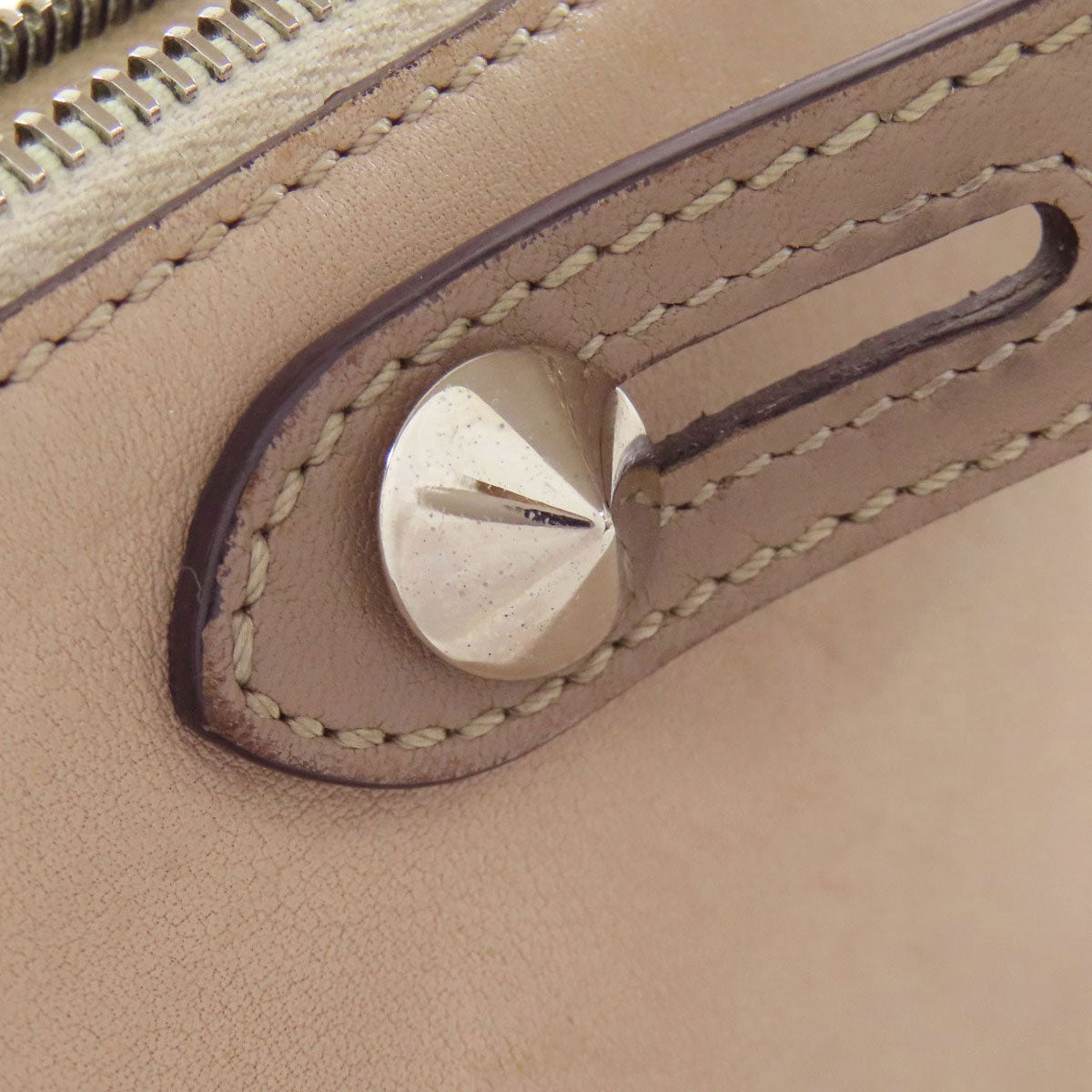 FENDI Handbag Calfskin Brown By the way 2WAY