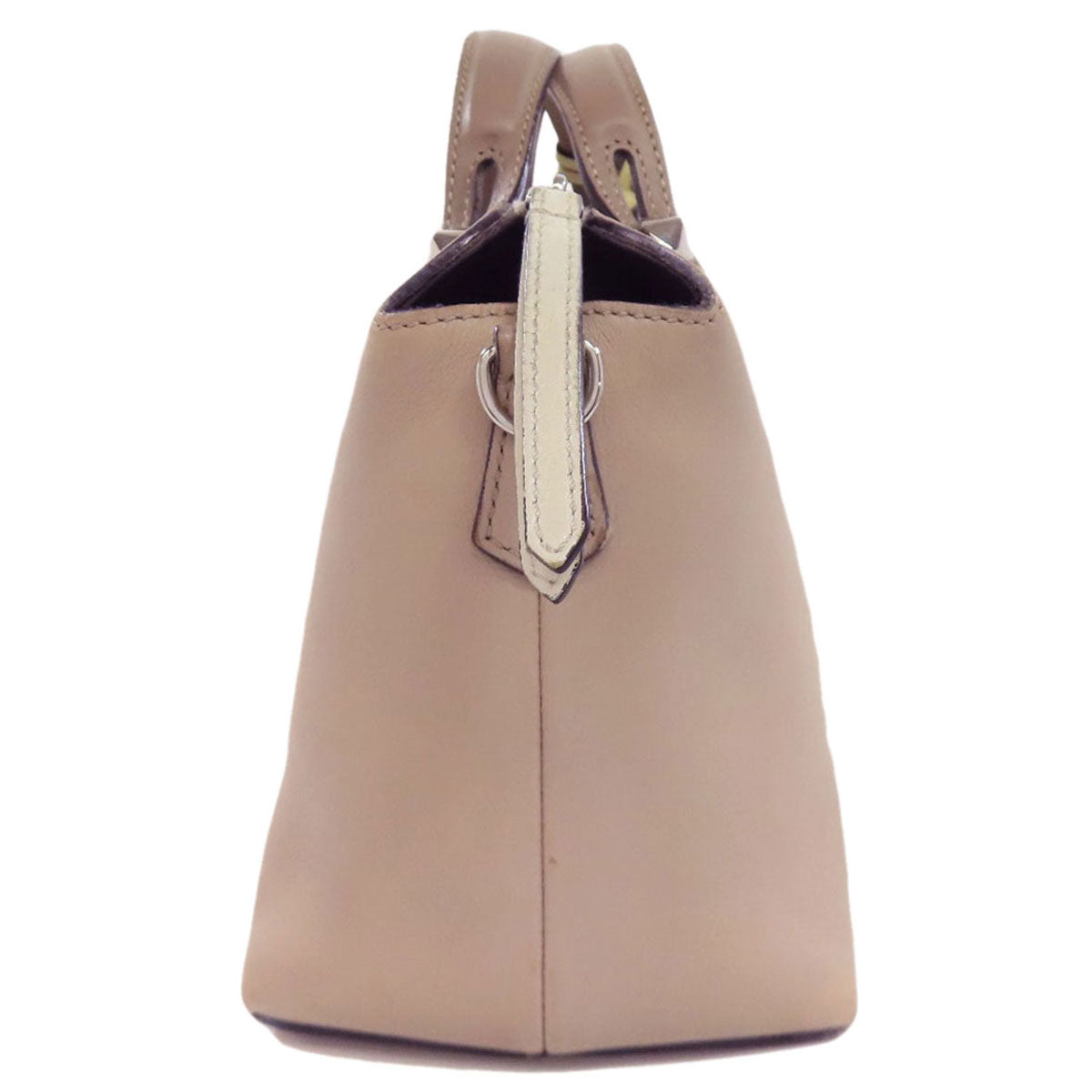 FENDI Handbag Calfskin Brown By the way 2WAY