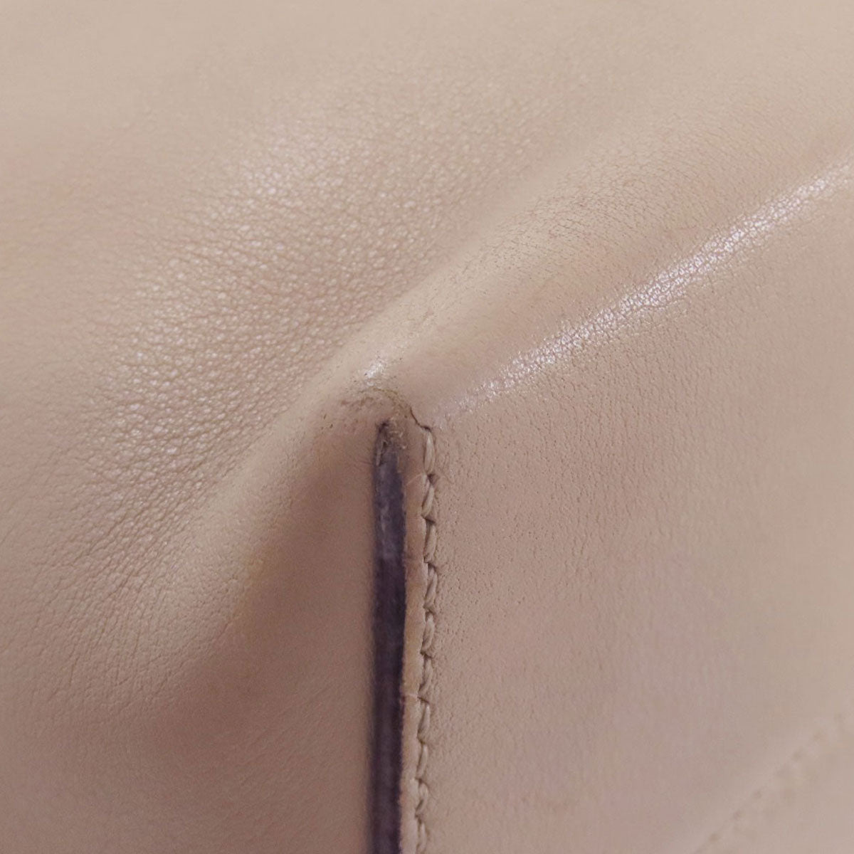 FENDI Handbag Calfskin Brown By the way 2WAY