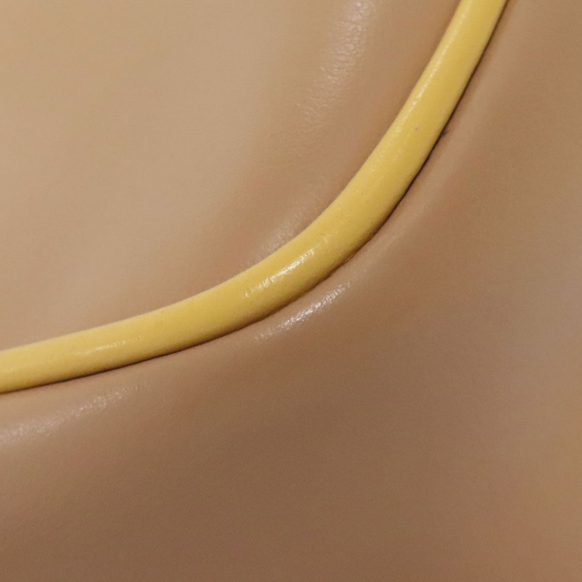 FENDI Shoulder Bag Calfskin beige Pochette Cam