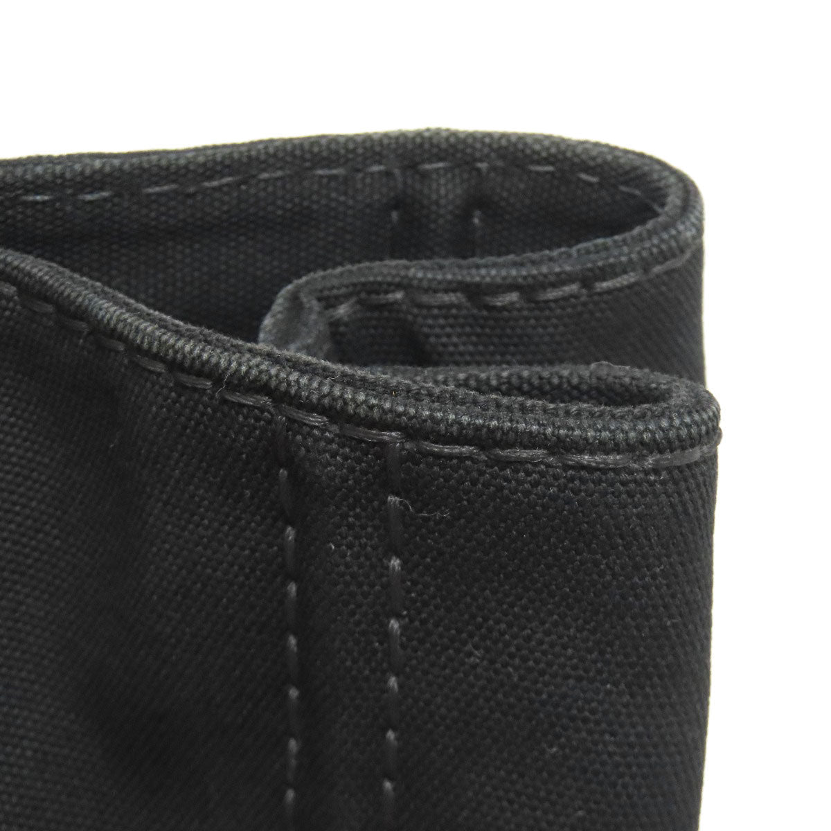 PRADA Handbag canvas black Canapa 2WAY