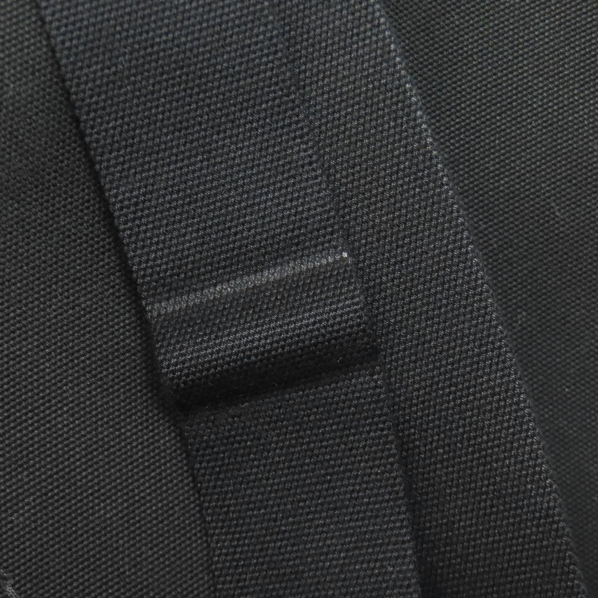 PRADA Handbag canvas black Canapa 2WAY