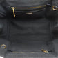 PRADA Handbag canvas black Canapa 2WAY