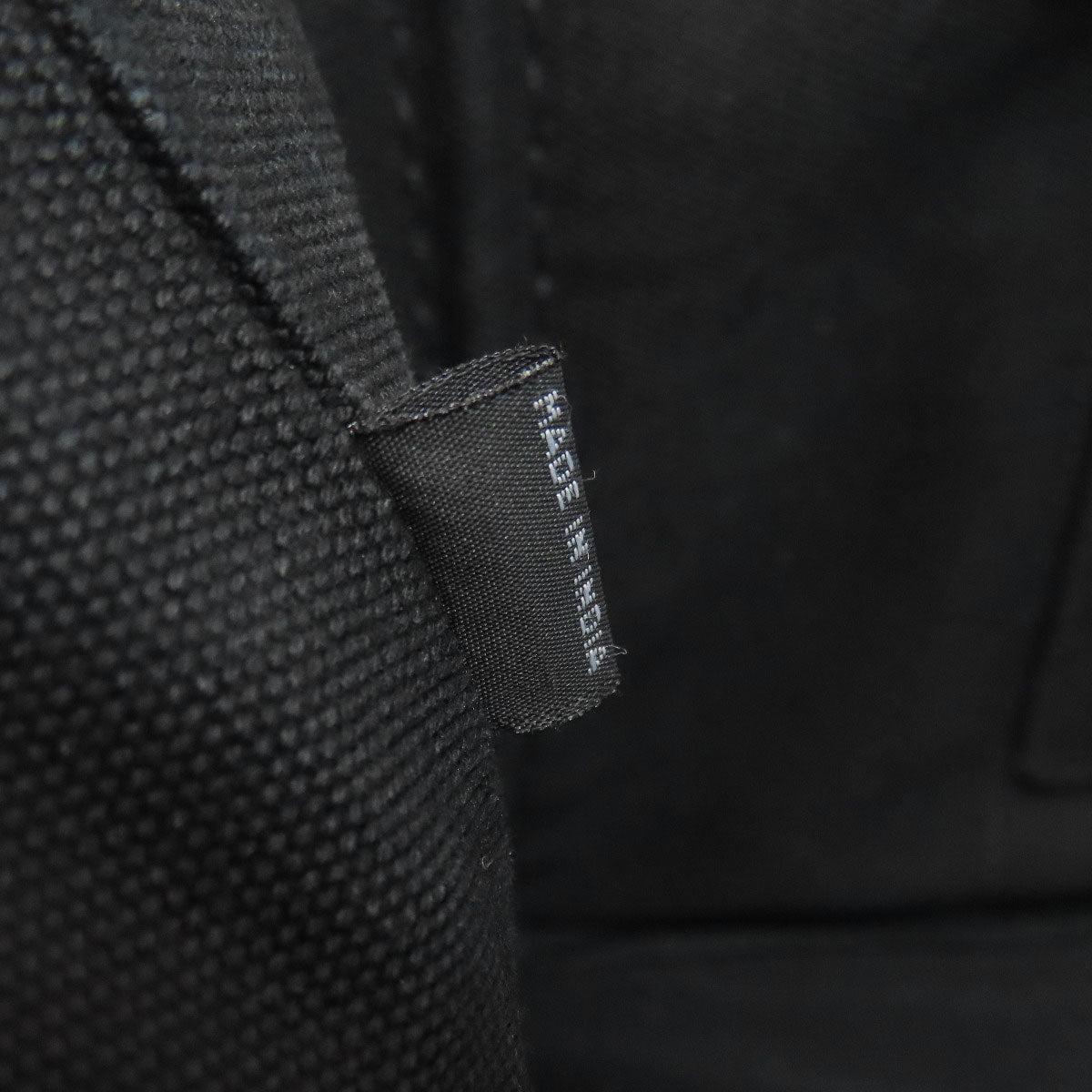 PRADA Handbag canvas black Canapa 2WAY