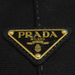 PRADA Handbag canvas black Canapa 2WAY