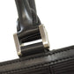 LOUIS VUITTON Tote Bag M54622 Epi black Silver fizz
