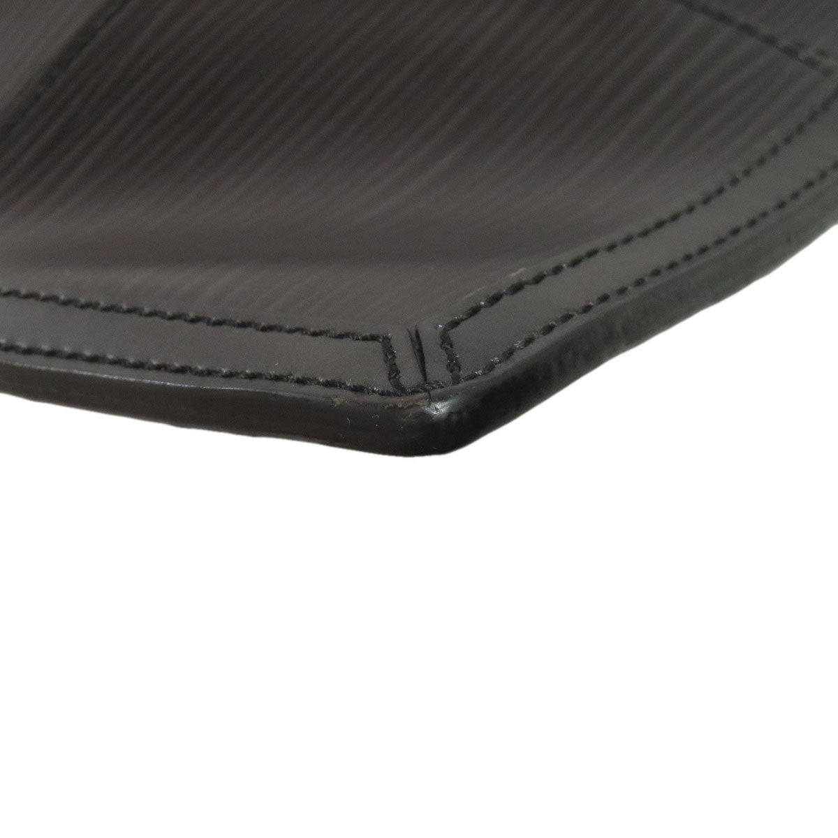 LOUIS VUITTON Tote Bag M54622 Epi black Silver fizz