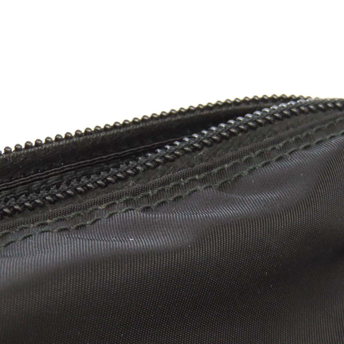 PRADA Shoulder Bag Nylon black logoMetal
