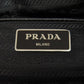 PRADA Shoulder Bag Nylon black logoMetal