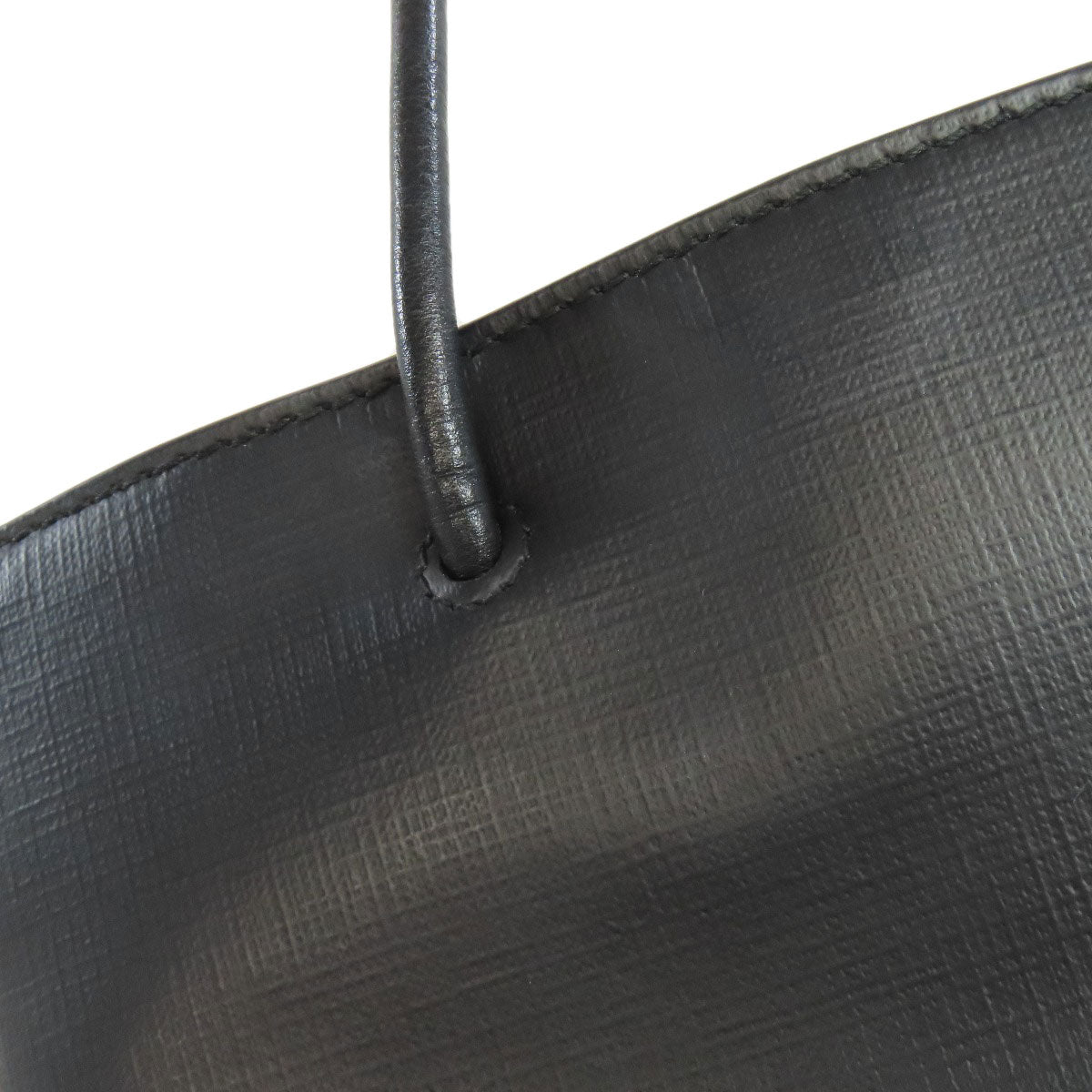 BALENCIAGA Handbag 597860 leather black Shopping tote 2WAY