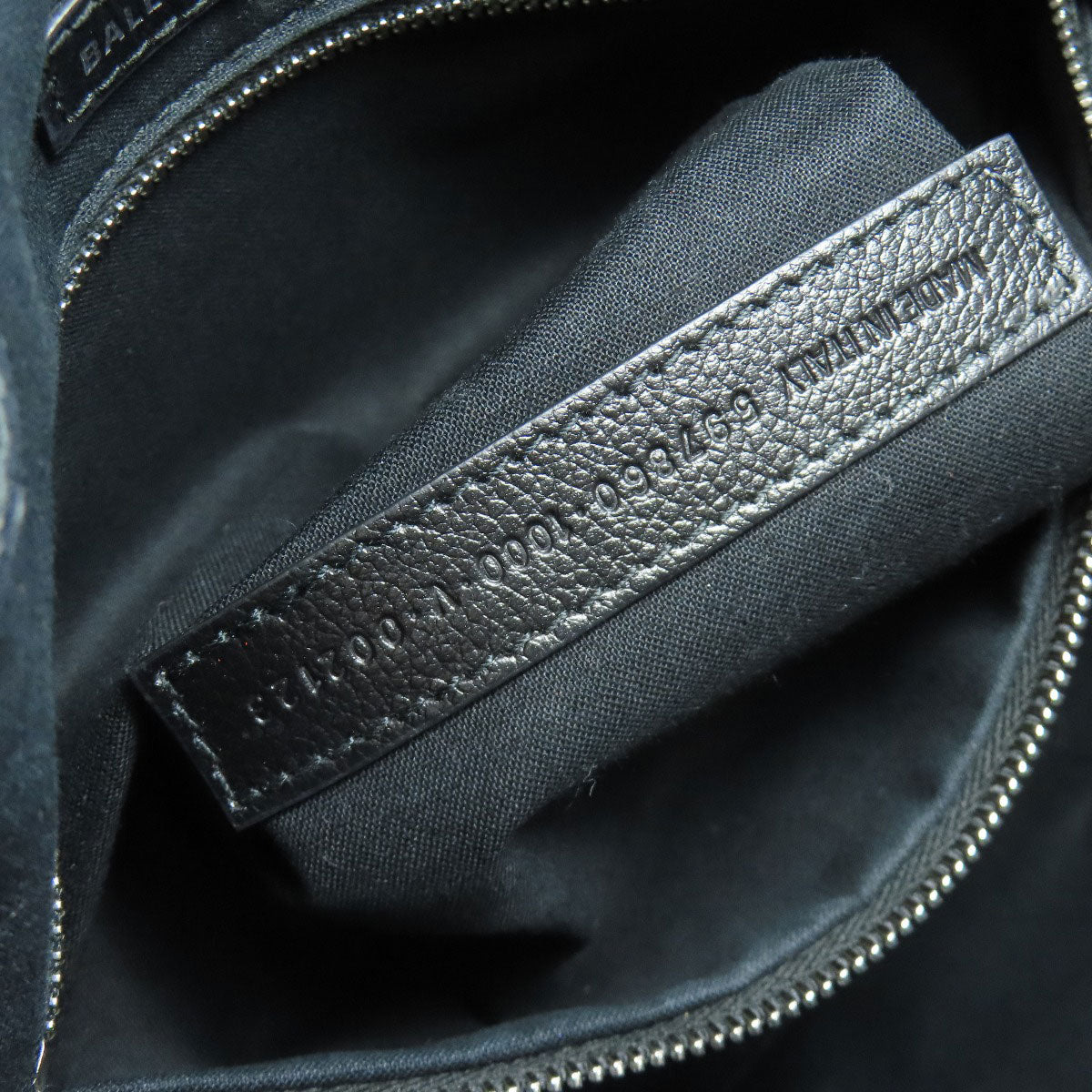 BALENCIAGA Handbag 597860 leather black Shopping tote 2WAY