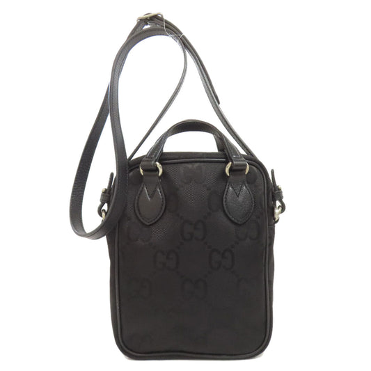 GUCCI Shoulder Bag 625850 Nylon canvas black Off the Grid 2WAY