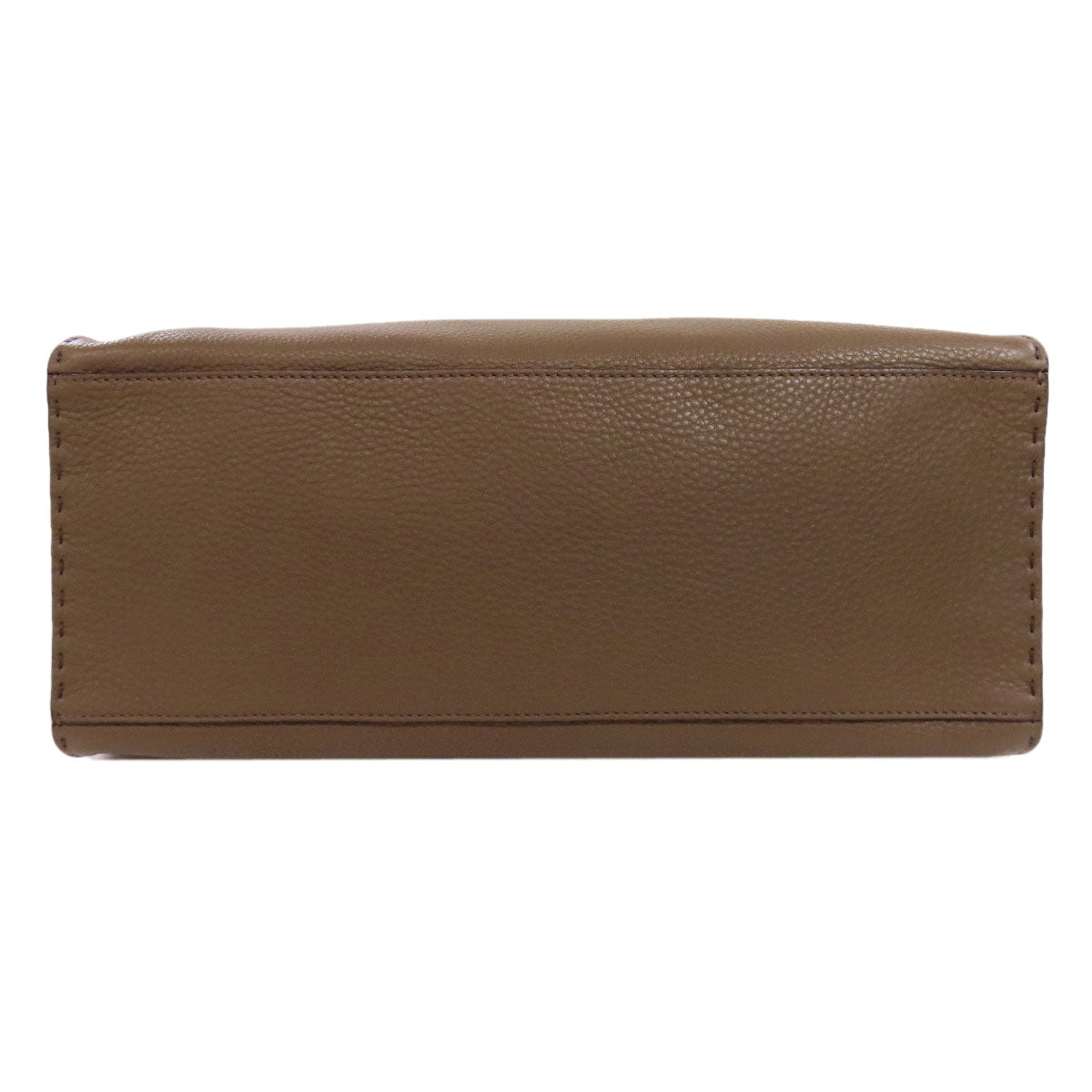 FENDI Handbag leather Brown Seleria 2WAY