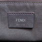 FENDI Handbag Calfskin gray By the Way Monster Charm 2WAY