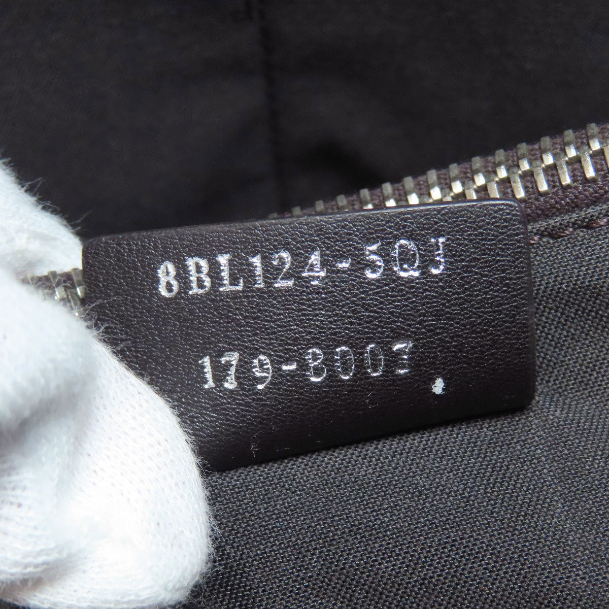 FENDI Handbag Calfskin gray By the Way Monster Charm 2WAY