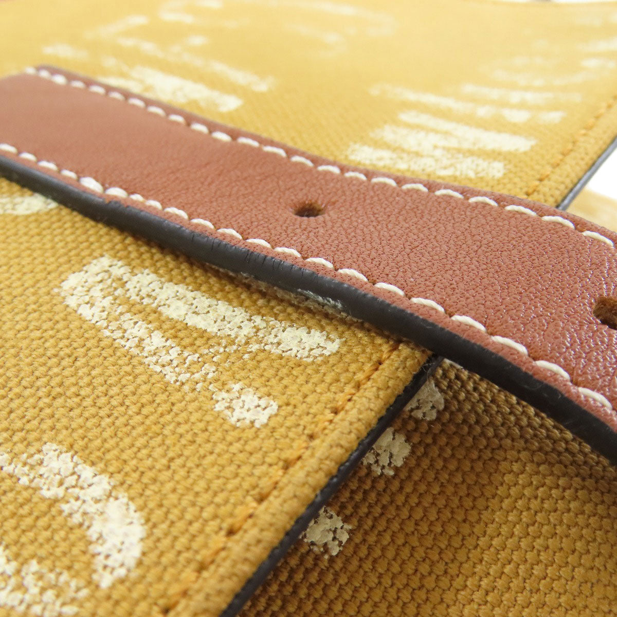 LOEWE Shoulder Bag canvas Brown Messenger bag